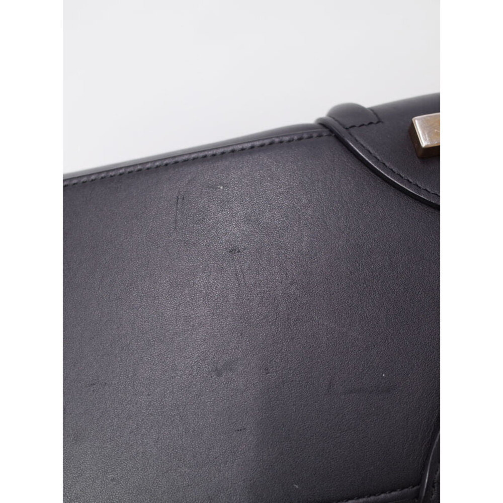 Celine Shopper Tote Shoulder Leather Calfskin Handbag - Picture 9 of 9